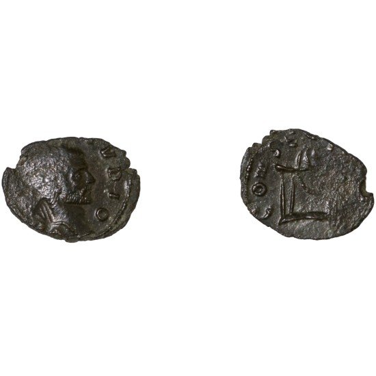 Moneda Imperio Romano Antoniniano Divo Claudio II 270 d.C.