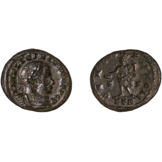 Moneda Imperio Romano Follis Licinio I 310-313 d.C.