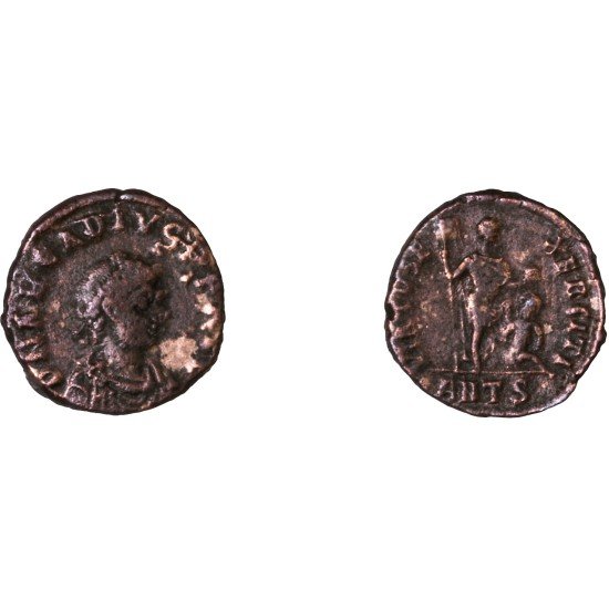 Moneda Imperio Romano Maiorina Arcadio 387-392 d.C.