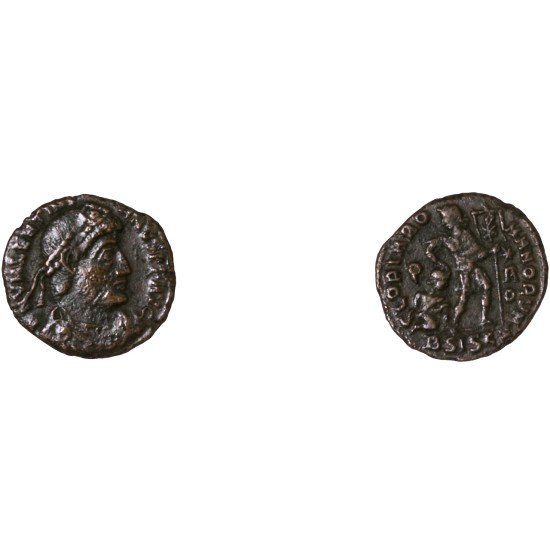Moneda Imperio Romano  Centenional Valentiniano I 367-375 d.C.