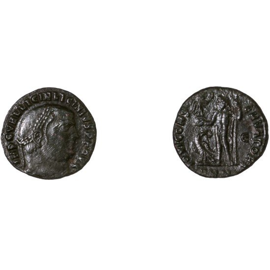 Moneda Imperio Romano Follis Licinio I 313-317 d.C.
