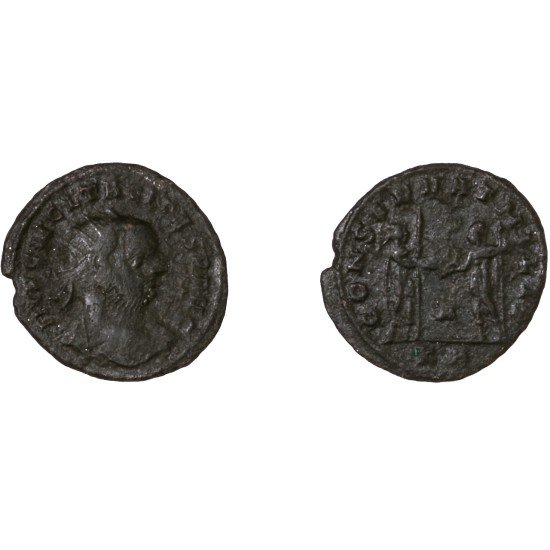 Moneda Imperio Romano Antoniniano Tácito 275-276 d.C.