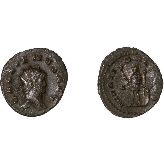 Moneda Imperio Romano Antoniniano Galieno 264-266 d.C. Moneda Imperio Romano Antoniniano Galieno 264-266 d.C.