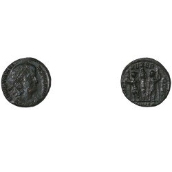 Moneda Imperio Romano Centenional Constancio II 337-340 d.C.