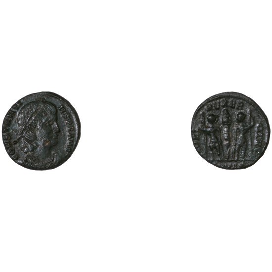 Moneda Imperio Romano Centenional Constancio II 337-340 d.C.