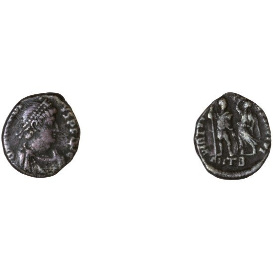 Moneda Imperio Romano Centenional Arcadio 395-402 d.C.