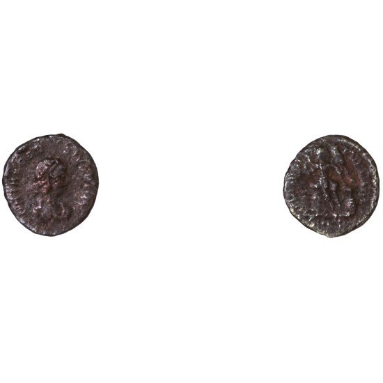 Moneda Imperio Romano Nummus Teodosio I 388-395 d.C.