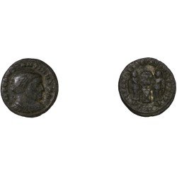 Moneda Imperio Romano Centenional Constantino I 318 d.C.