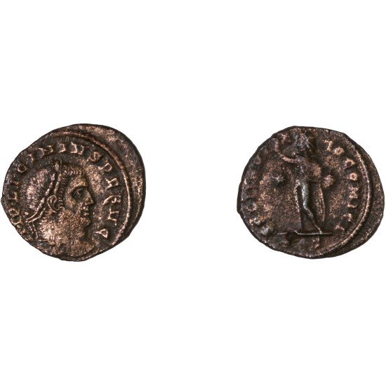 Moneda Imperio Romano Follis Licinio I 313-314 d.C.