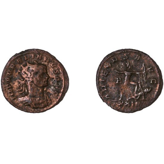 Moneda Imperio Romano Antoniniano Aureliano 274-275 d.C.