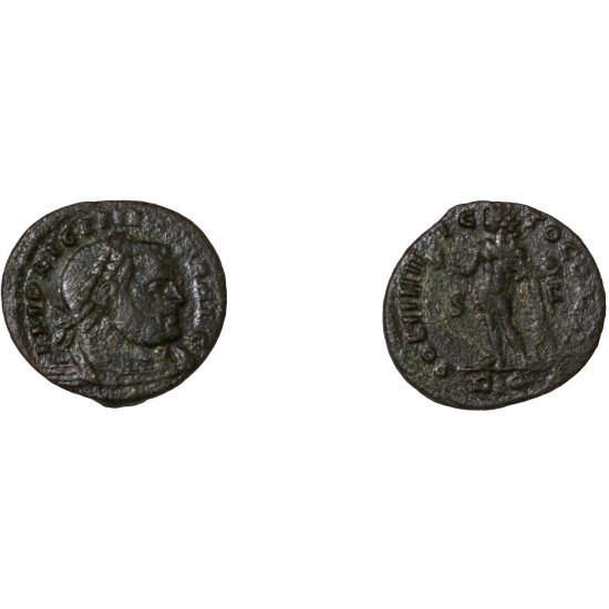 Moneda Imperio Romano Follis Licinio I 315 d.C.