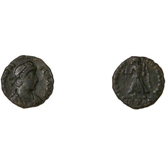 Moneda Imperio Romano Centenional Valente 372-375 d.C.