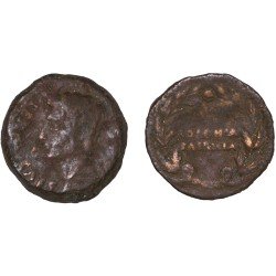 Moneda Imperio Romano As provincial Augusto 27 a.C. – 14 d.C.