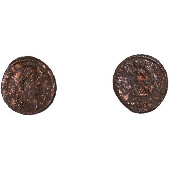 Moneda Imperio Romano Centenional Valente 365-367 d.C.