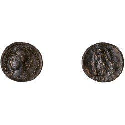 Moneda Imperio Romano Centenional Constantino I 330-333 d.C.