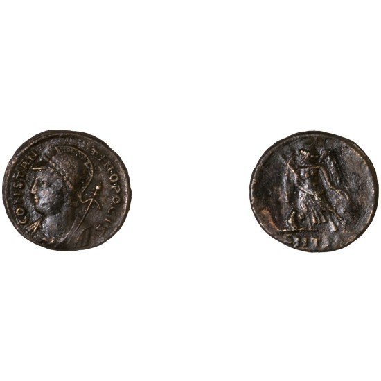 Moneda Imperio Romano Centenional Constantino I 330-333 d.C.