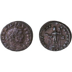 Moneda Imperio Romano Follis Maximino II 311 d.C.