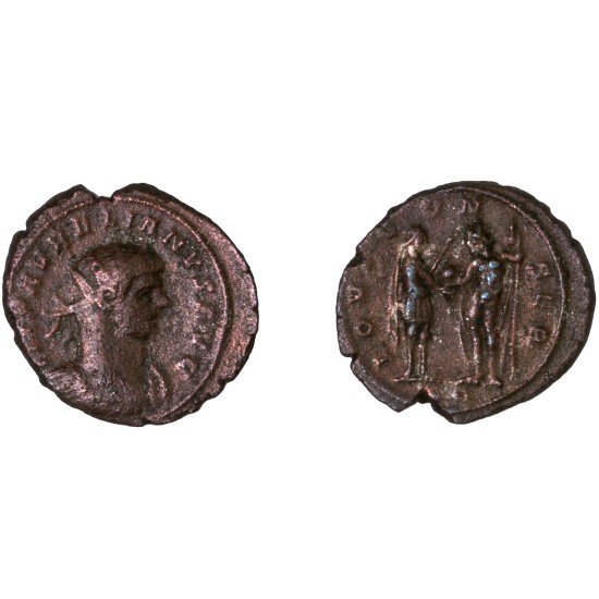 Moneda Imperio Romano Antoniniano Aureliano 271-272 d.C.