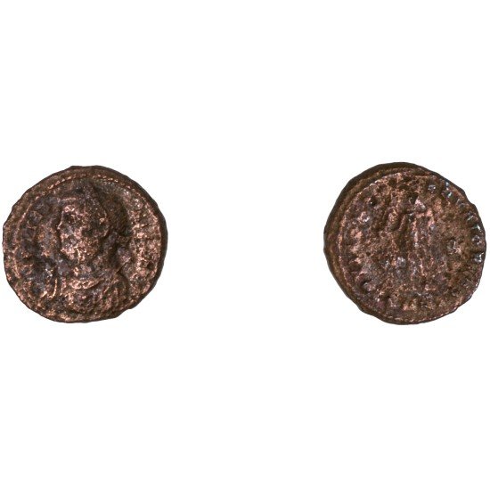 Moneda Imperio Romano Follis Licinio I 317-318 d.C.