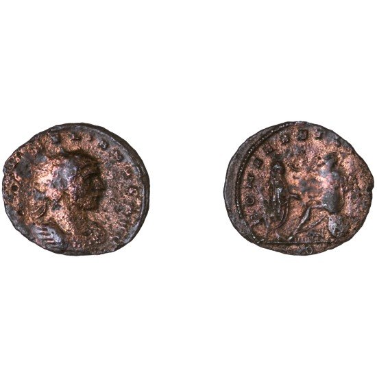 Moneda Imperio Romano Antoniniano Aureliano 272 d.C.