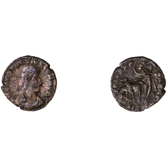 Moneda Imperio Romano Maiorina Constancio Galo 353-354 d.C.