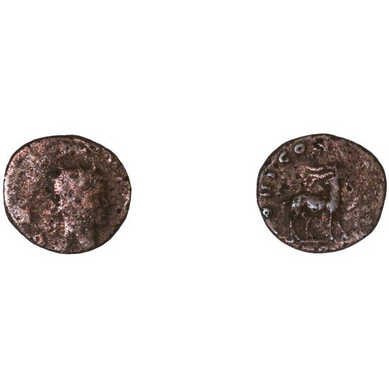 Moneda Imperio Romano Antoniniano Galieno 267-268 d.C.