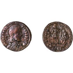 Moneda Imperio Romano Maiorina Constancio II 351-352 d.C.