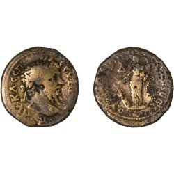 Moneda Imperio Romano Tetrassarion Septimio Severo 202-211 d.C