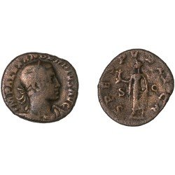 Moneda Imperio Romano Sestercio Alejandro Severo 232 d.C.