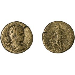 Moneda Imperio Romano Tetrassarion Caracalla 211-217 d.C.