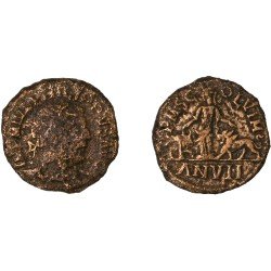 Moneda Imperio Romano Sestercio provincial Filipo I 245-246 d.C.