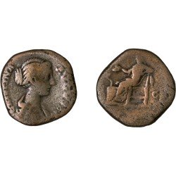 Moneda Imperio Romano Sestercio Crispina 180-182 d.C. Moneda Imperio Romano Sestercio Crispina 180-182 d.C.