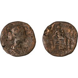 Moneda Imperio Romano Sestercio Lucilla 166-169 d.C.