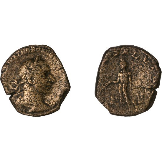 Moneda Imperio Romano Sestercio Treboniano Galo 252 d.C.