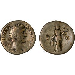 Moneda Imperio Romano Sestercio Antonino Pío 139 d.C. Moneda Imperio Romano Sestercio Antonino Pío 139 d.C.
