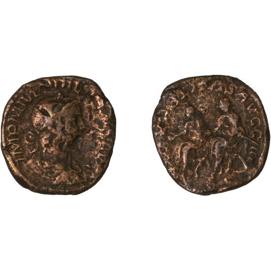 Moneda Imperio Romano Sestercio Filipo II 247 d.C.