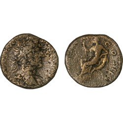 Moneda Imperio Romano Sestercio Antonino Pío 156-157 d.C.