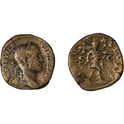 Moneda Imperio Romano Sestercio Alejandro Severo 228 d.C.