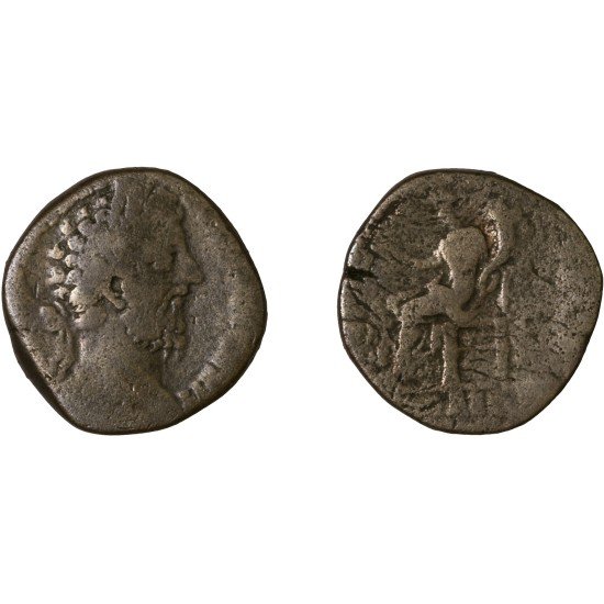 Moneda Imperio Romano Sestercio Cómodo 188 d.C.