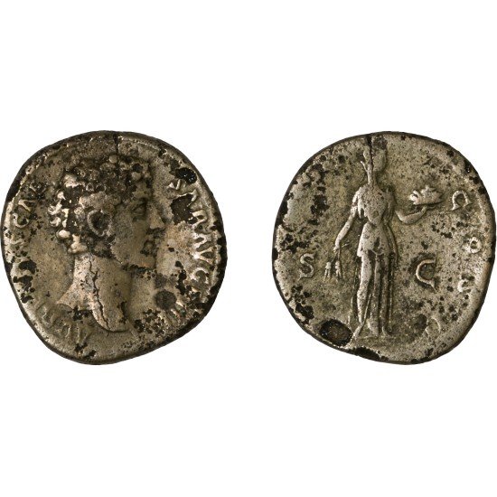 Moneda Imperio Romano  Sestercio Marco Aurelio 148 d.c.