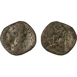 Moneda Imperio Romano Sestercio Faustina II 161-175 d.C.