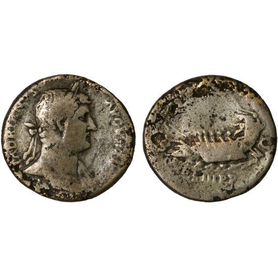 Moneda Imperio Romano Sestercio Adriano 131 d.C.