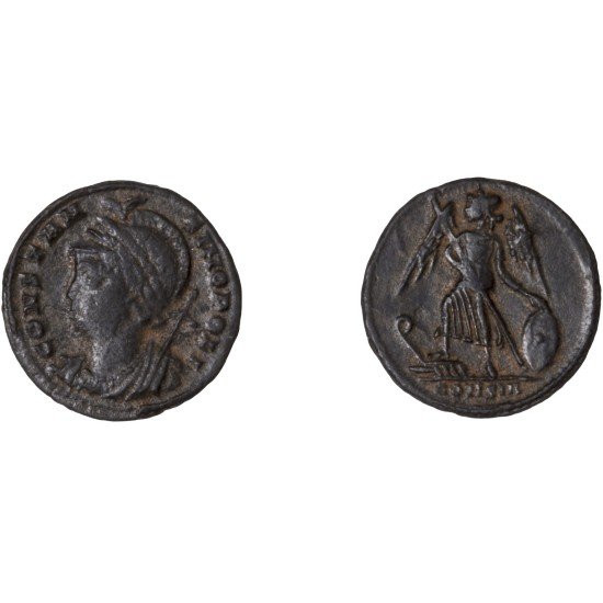 Moneda Imperio Romano Centenional Constantino I 330-333 d.C.
