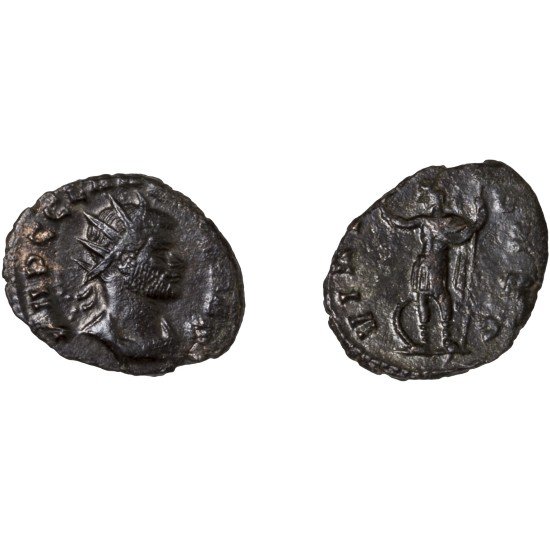 Moneda Imperio Romano Antoniniano Claudio II 268-269 d.C.