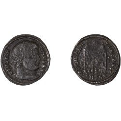 Moneda Imperio Romano Centenional Constantino I 326-328 d.C.