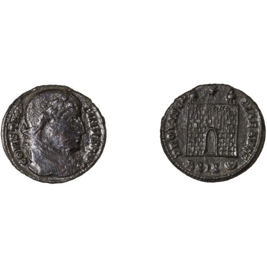 Moneda Imperio Romano Centenional Constantino I 328-329 d.C.
