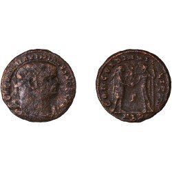 Moneda Imperio Romano Radiado post reforma Galerio 296-297 d.C.
