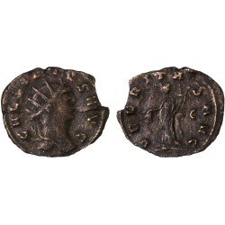 Moneda Imperio Romano Antoniniano Galieno 265-267 d.C.