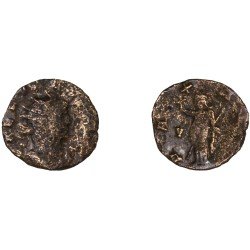 Moneda Imperio Romano Antoniniano Galieno 261-262 d.C.