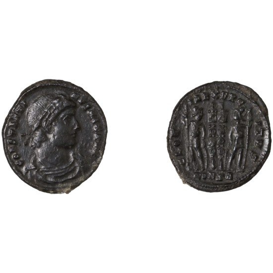 Moneda Imperio Romano Centenional Constantino I 330-333 d.C.